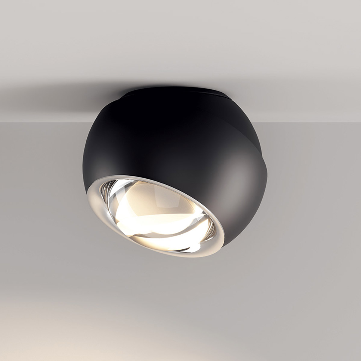 Lodes Spider LED Deckenleuchte, schwarz matt