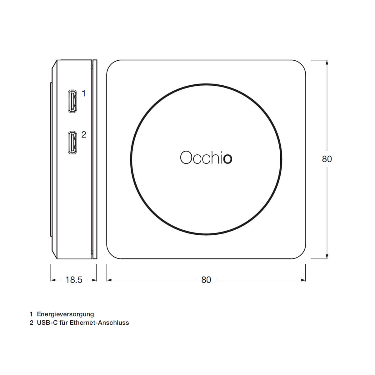Occhio PRO gateway