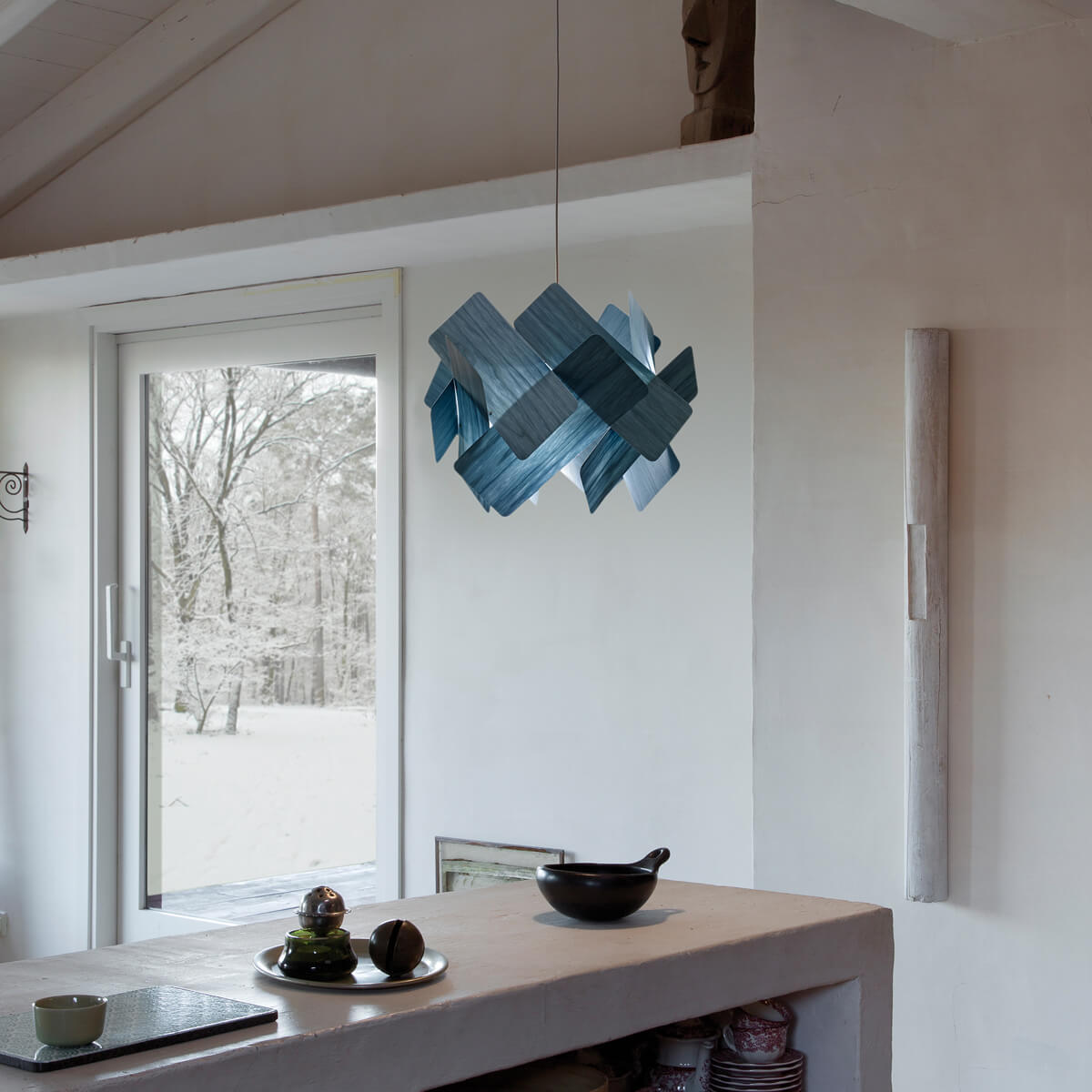 LZF Lamps Escape Small Pendelleuchte, blau