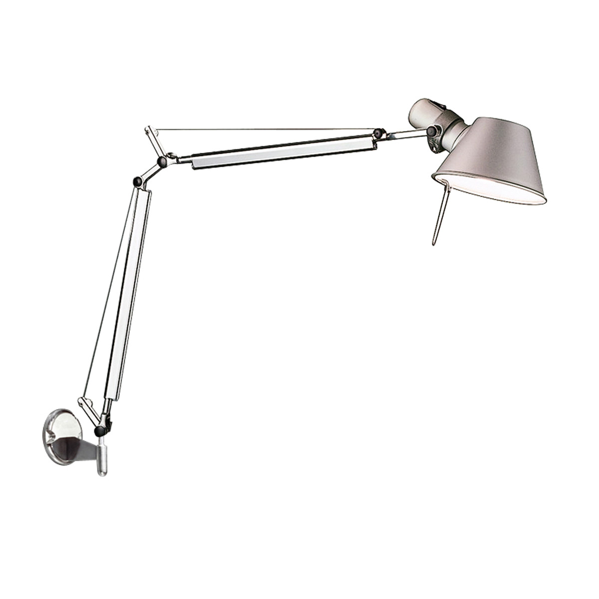 Artemide Tolomeo Mini Parete, Aluminium