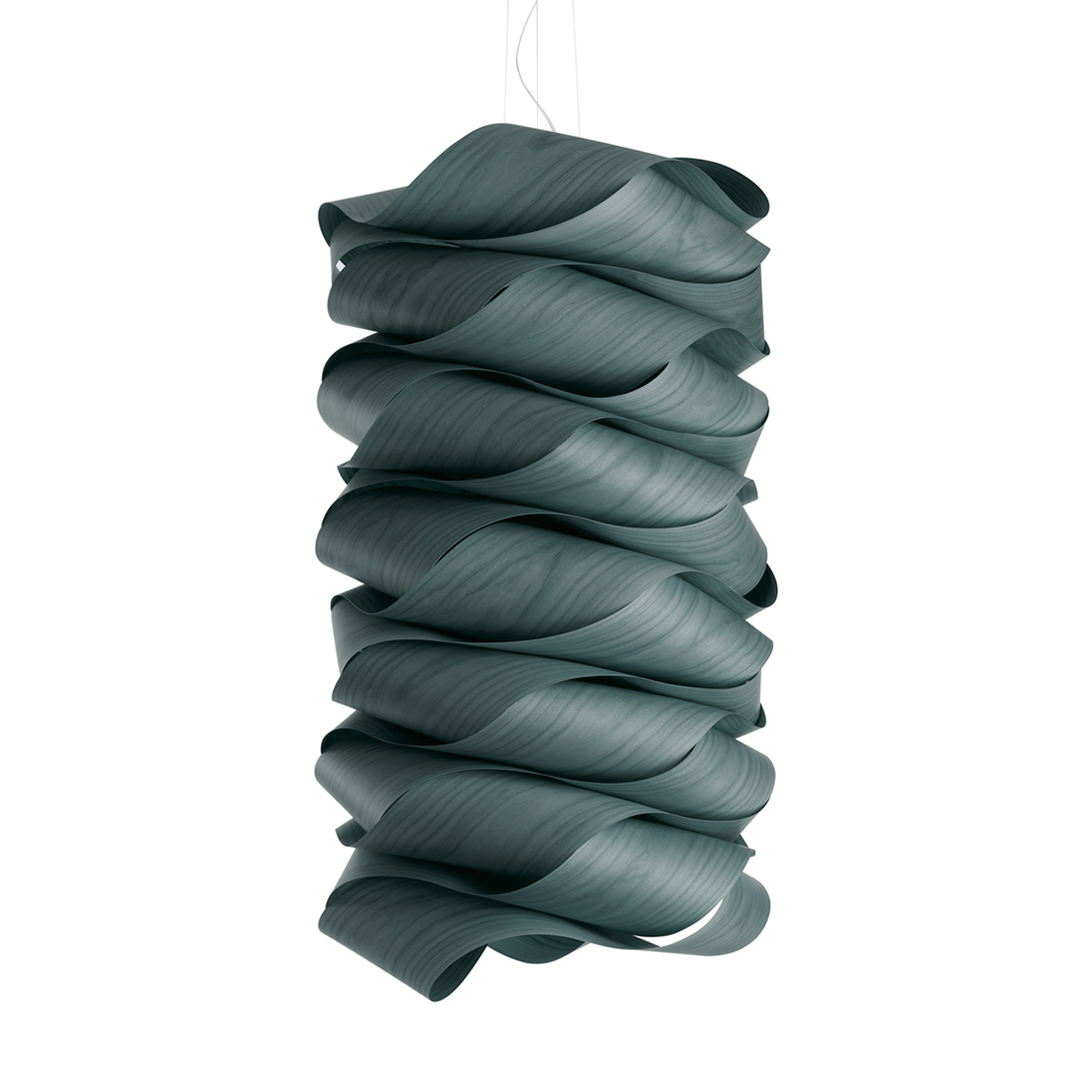 LZF Lamps Link Chain 4 Pendelleuchte, türkis