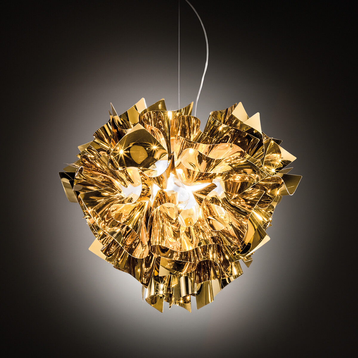 Slamp Veli Suspension Large, gold (Gold)