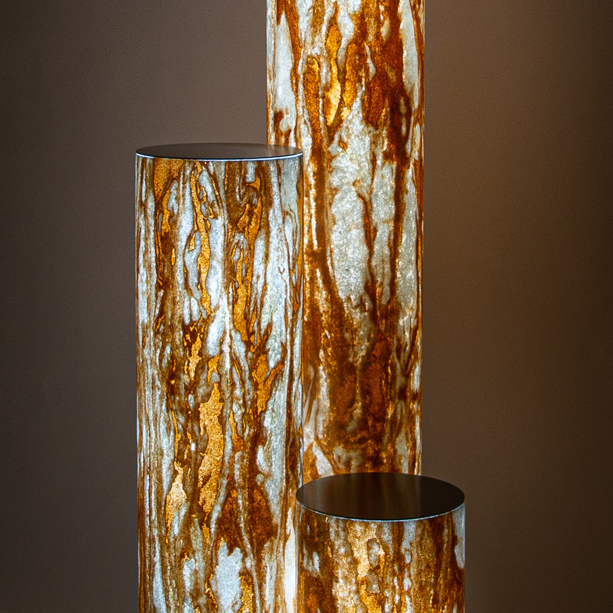 Epstein-Design Apollo Sahara LED Stehleuchte / Lichtsäule, Sandstein, Leuchtenfamilie