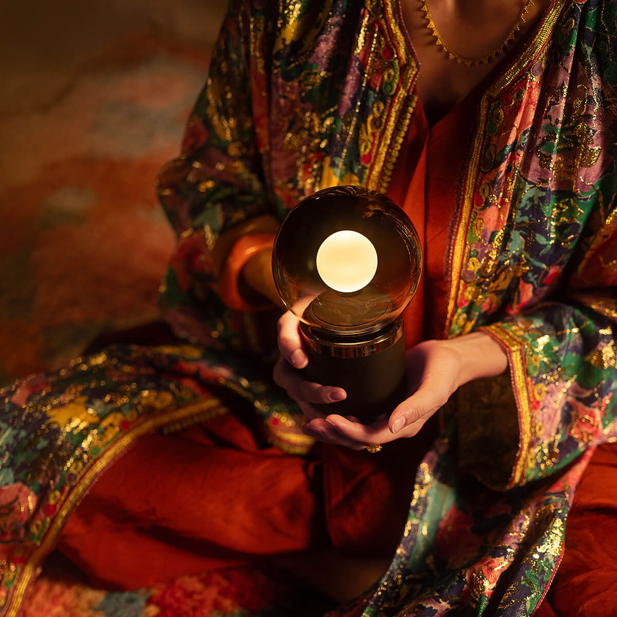 Occhio Luna pura LED Akkuleuchte, Gold