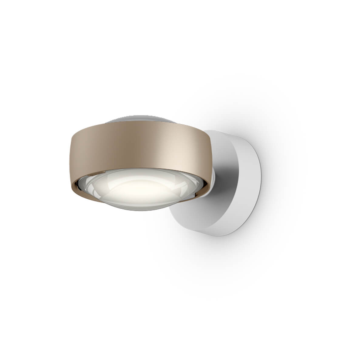 gold matt / white matt