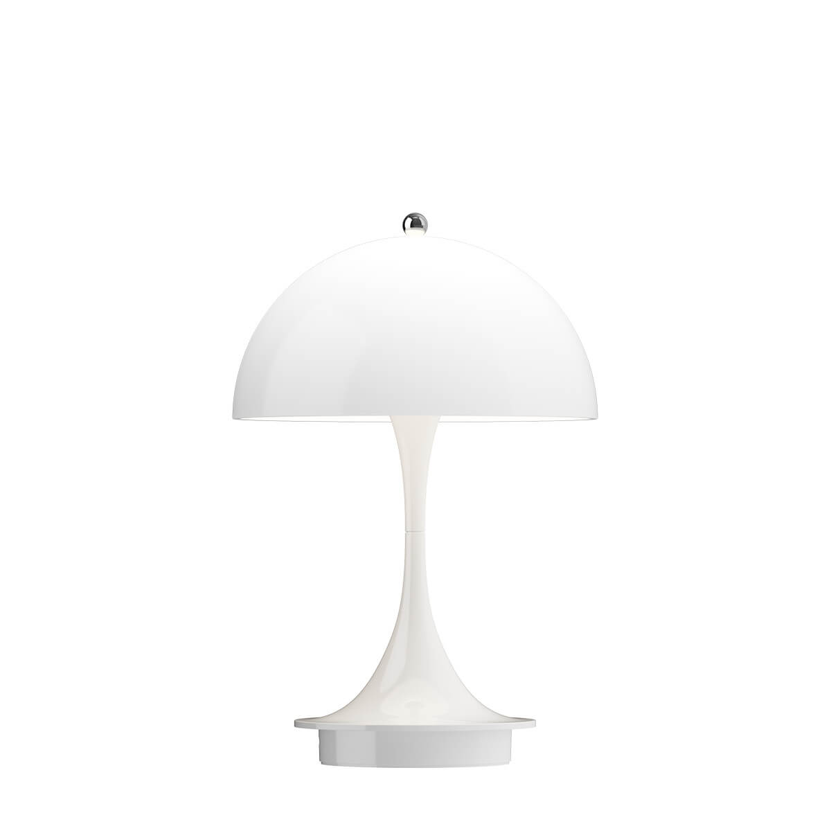 Louis Poulsen Panthella 160 Portable V3 LED Akkuleuchte, opal weiß – Design by Verner Panton