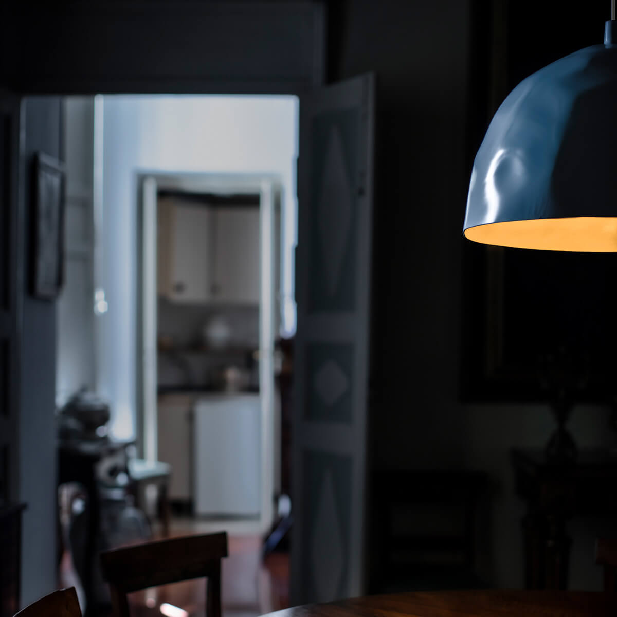 Foscarini Bump Sospensione, petrolio (petrol)