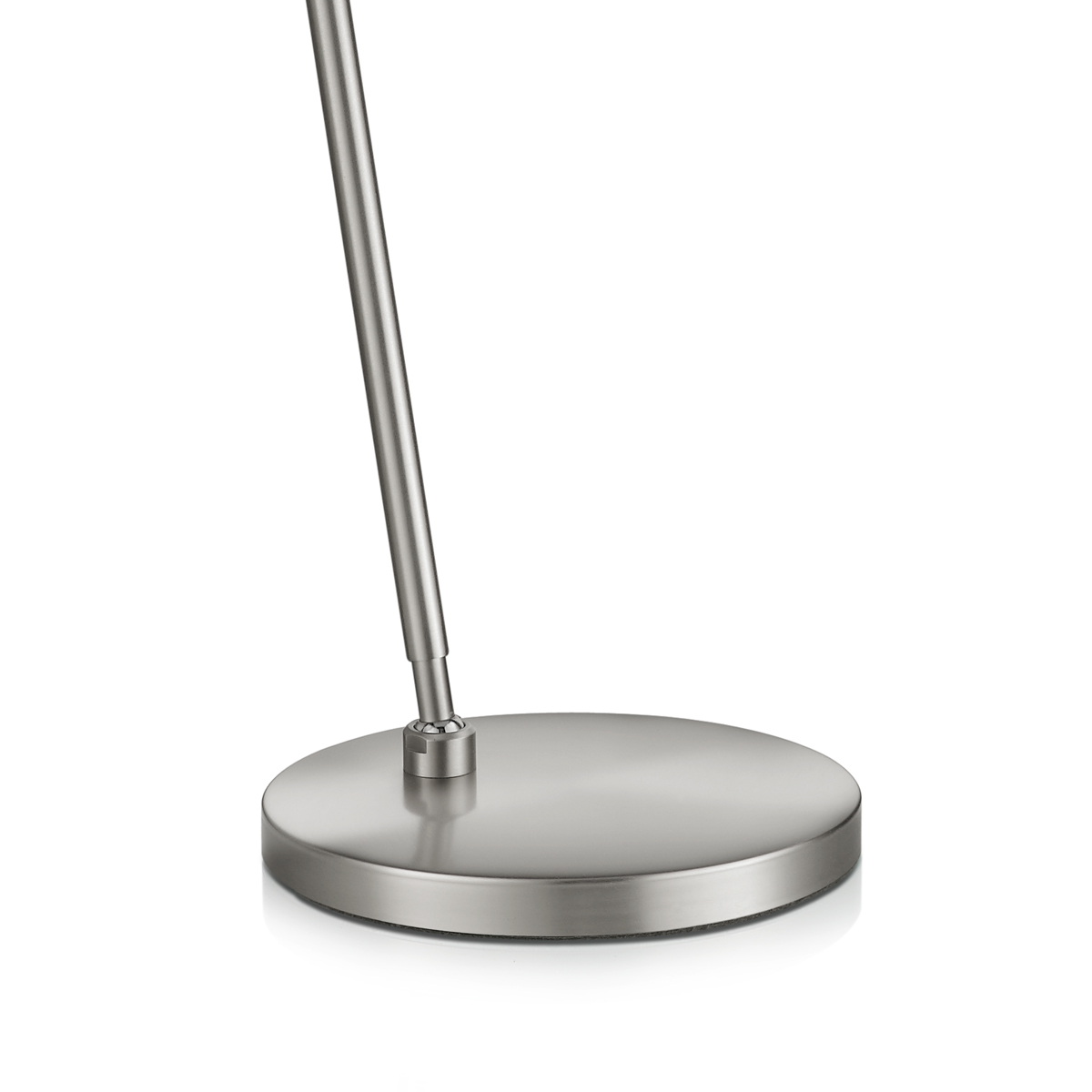 Knapstein Elea-S LED Leseleuchte, Fuß, Nickel matt