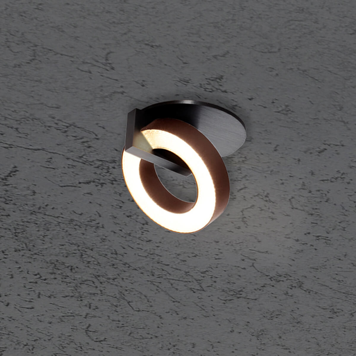 schwarz / Bronze eloxal