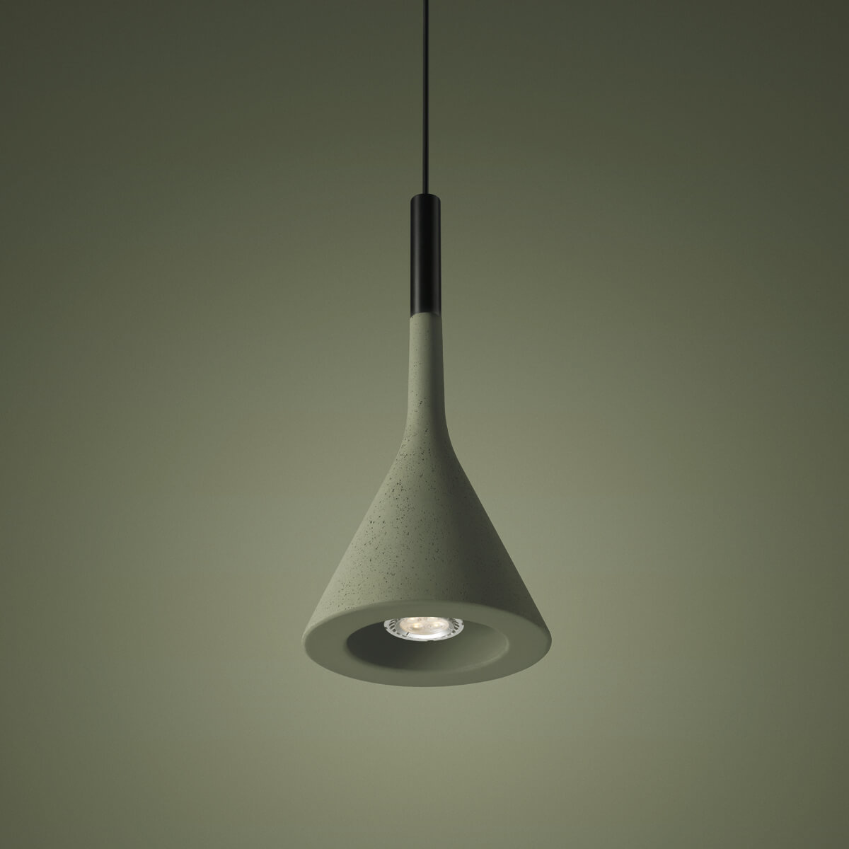 Foscarini Aplomb Sospensione, verde (grün)