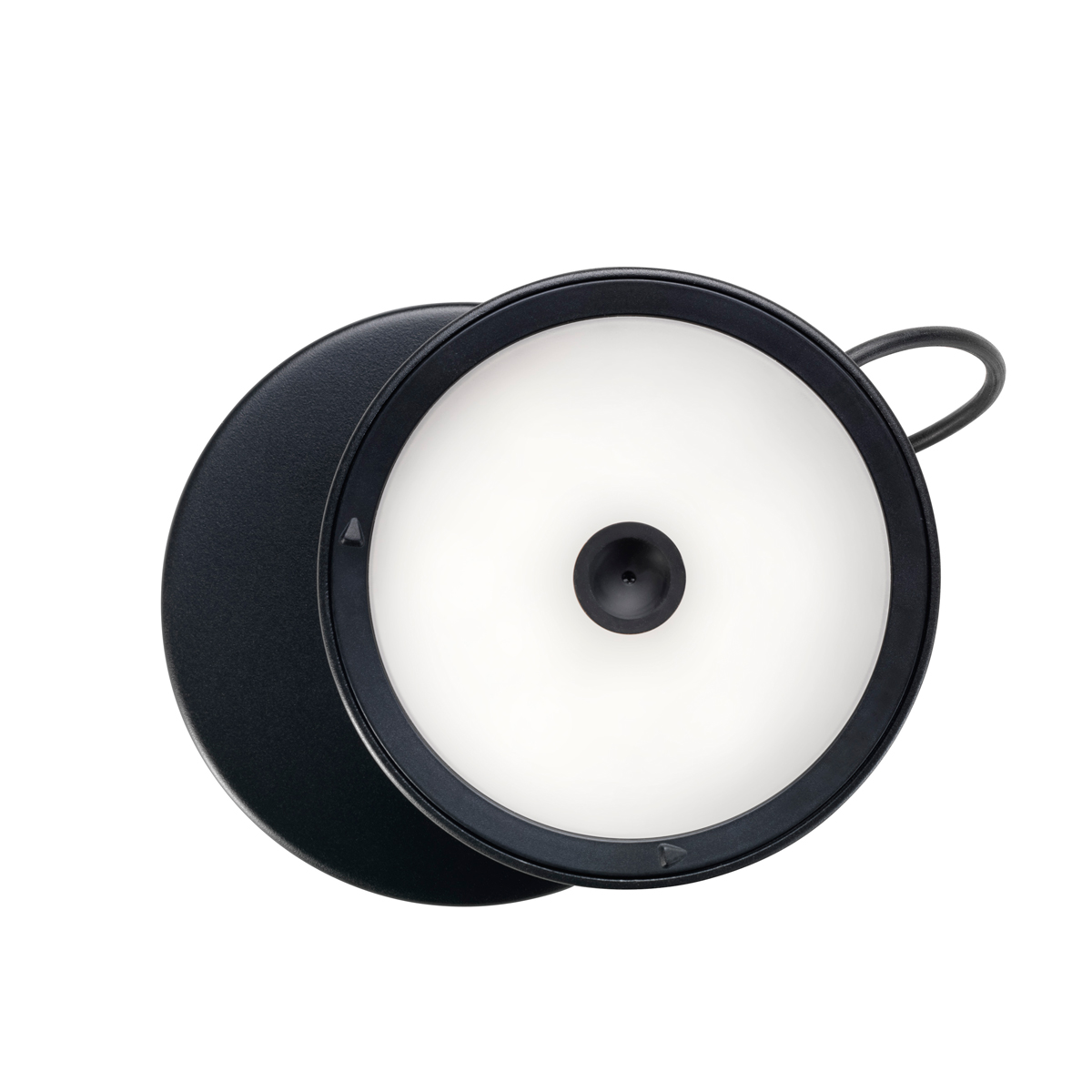 Belux U-Turn-24 LED Wandleuchte, schwarz