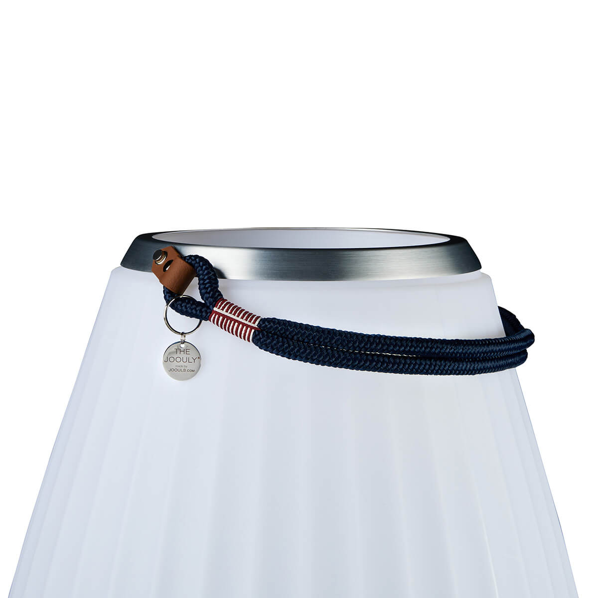 Joouls The Joouly LED Akkuleuchte, Bluetooth Lautsprecher & Weinkühler, mit The Joouly Tauwerkgriff, navy blau (als Zubehör erhältlich)