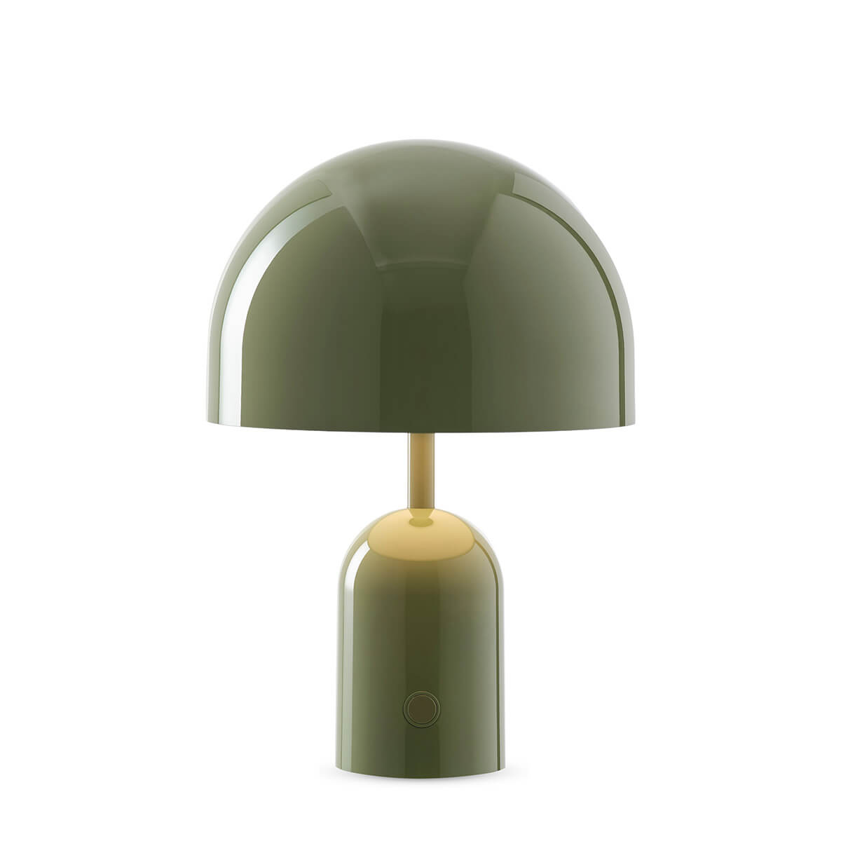 Tom Dixon Bell Portable LED Akkuleuchte, Moss (moosgrün) glänzend