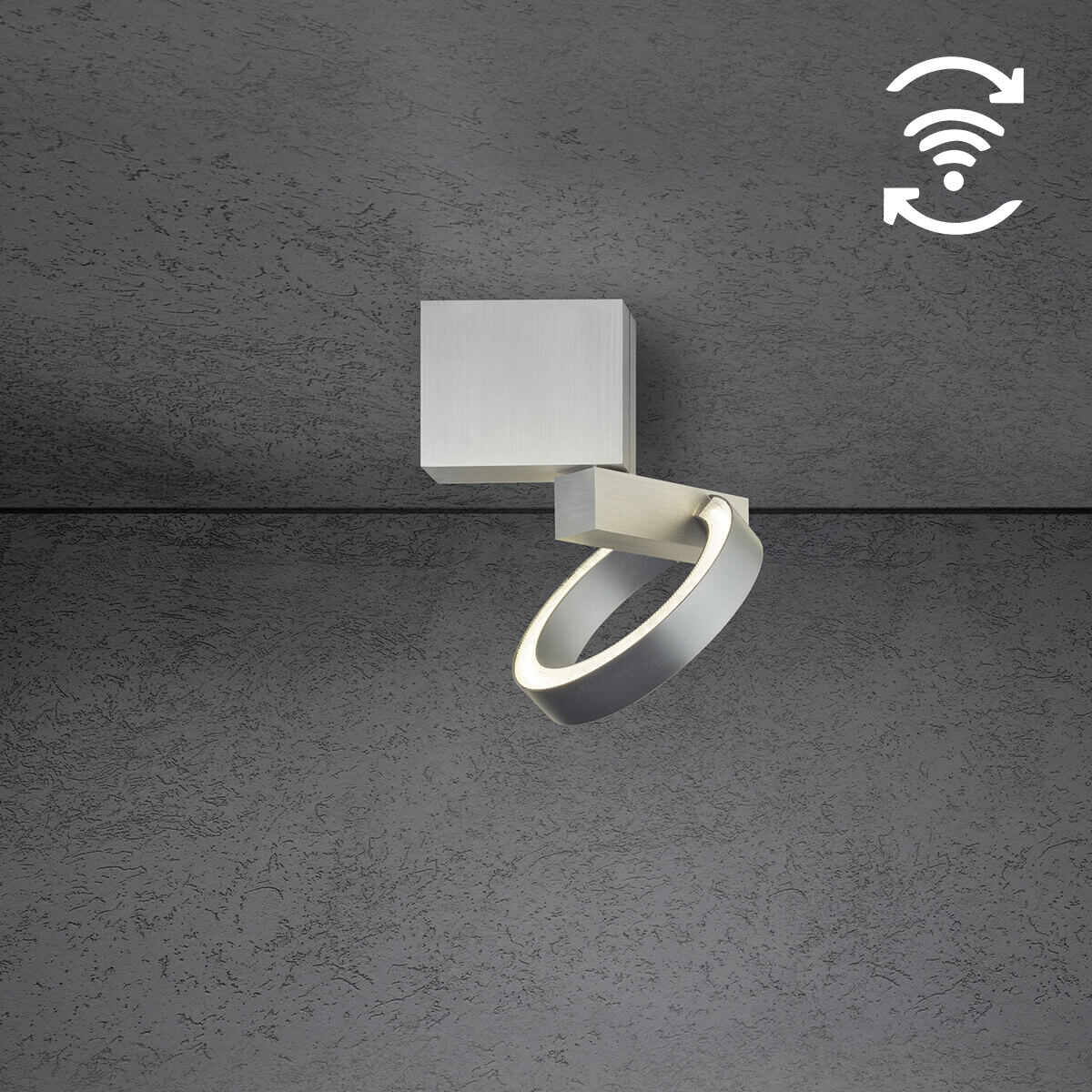 Alu geschliffen / Alu eloxal