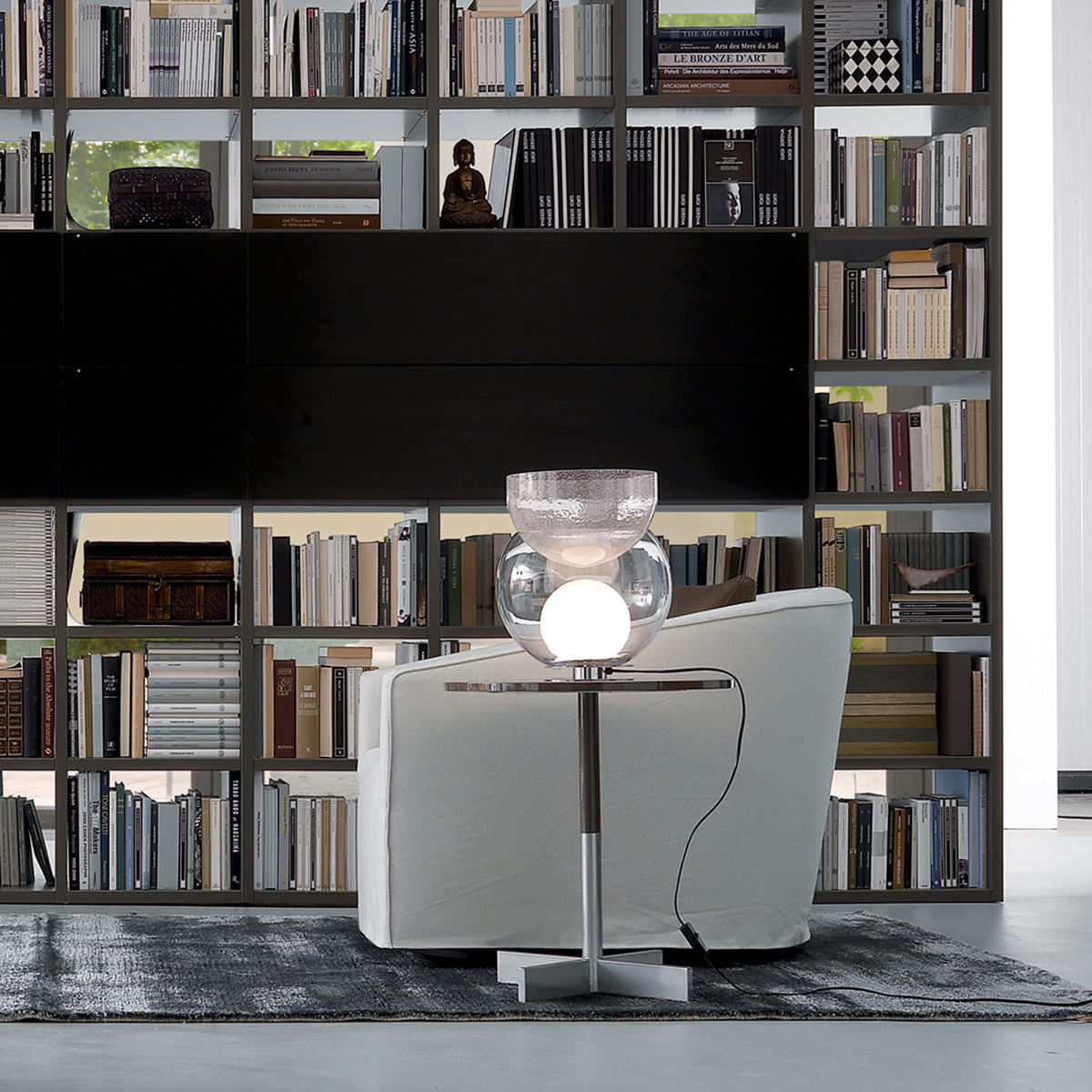 Fontana Arte Giova Tischleuchte, Glas