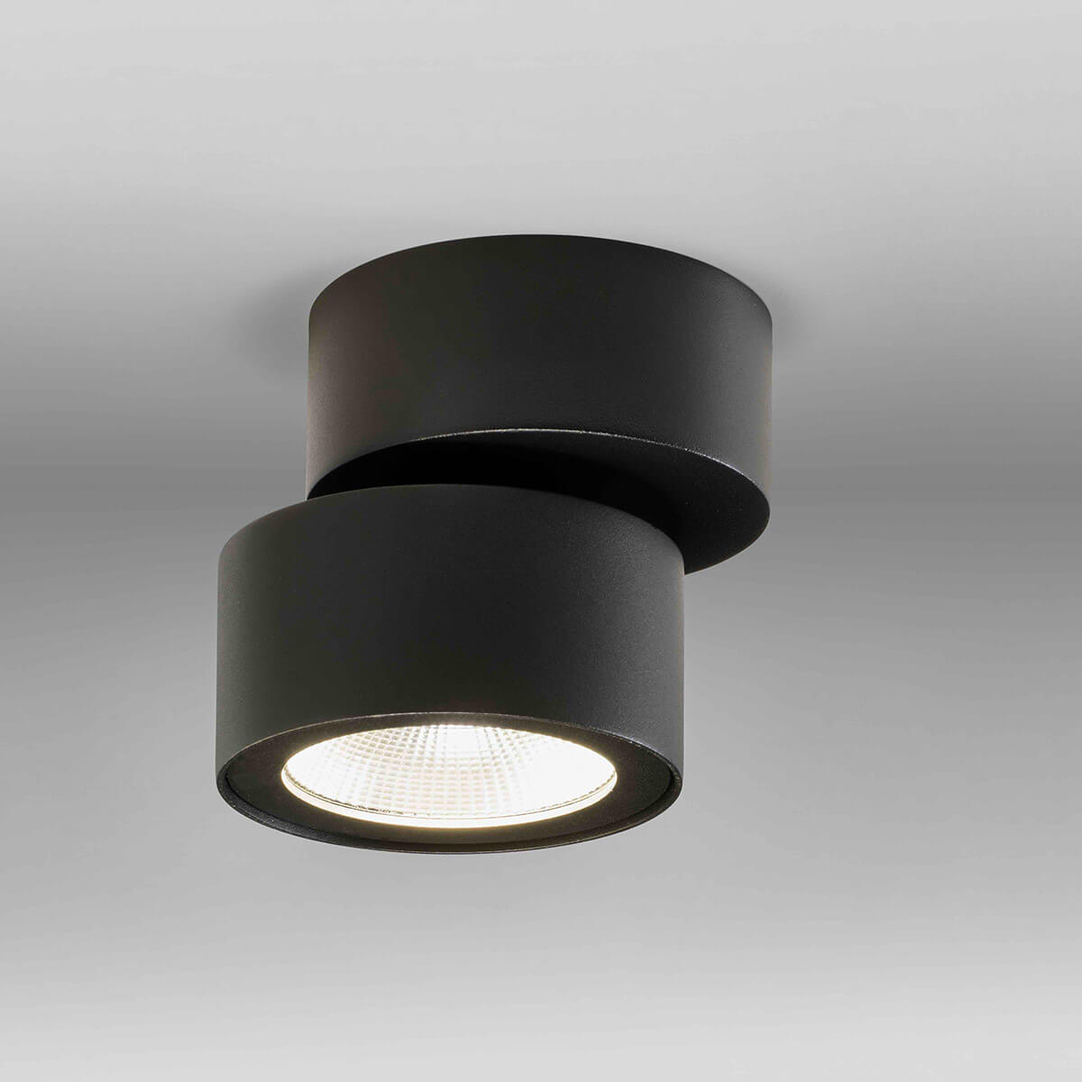 LupiaLicht Bloc M / MN LED Wand- / Deckenstrahler, schwarz