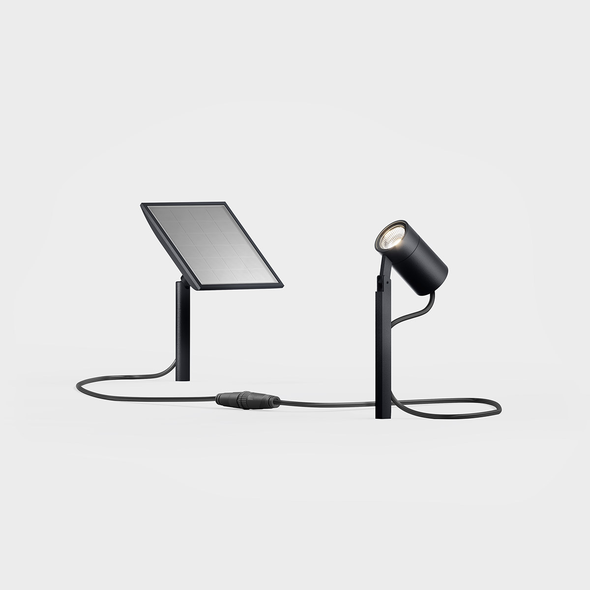 Piek mini solar LED Solarleuchte mit Erdspieß