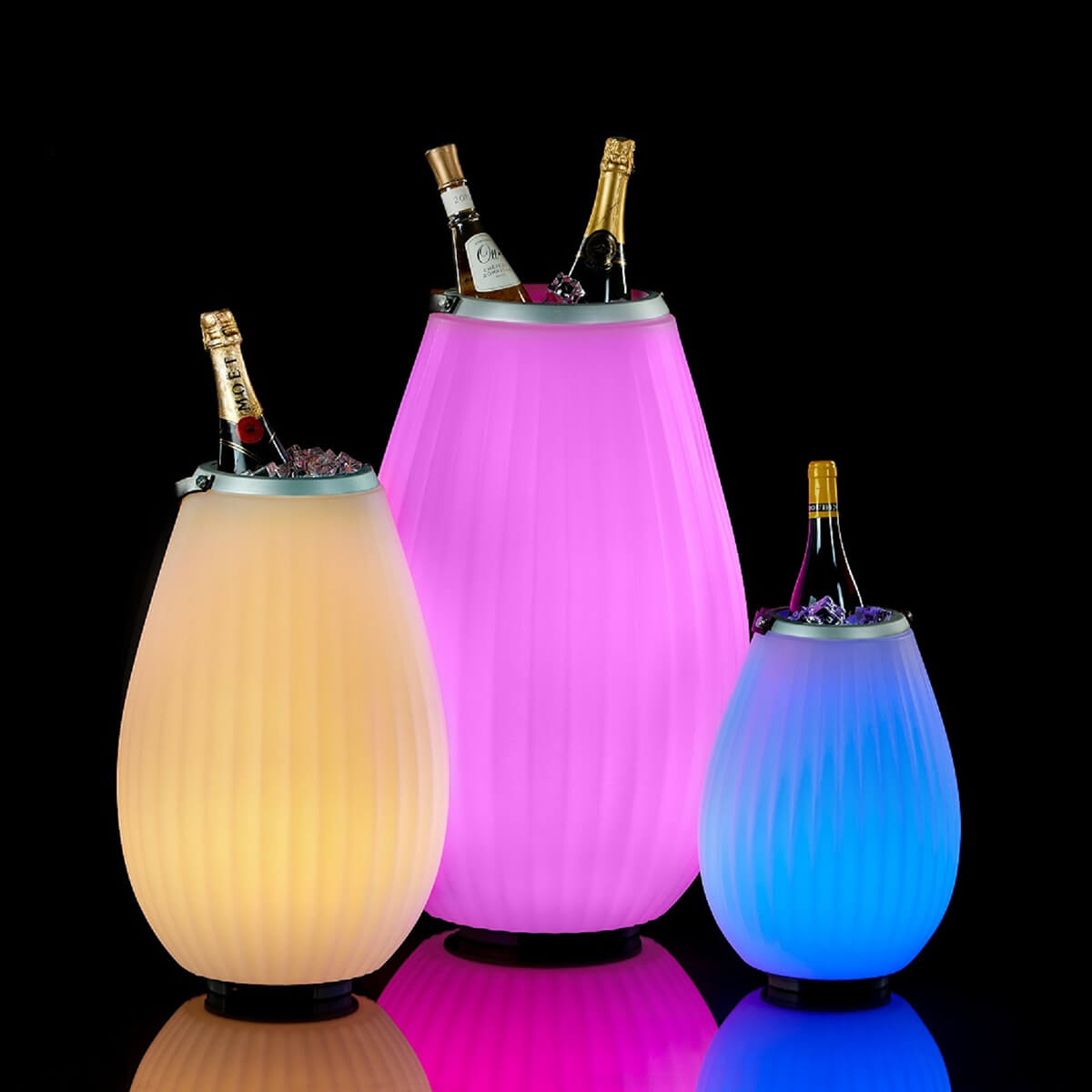 Joouls The Joouly LED Akkuleuchte, Bluetooth Lautsprecher & Weinkühler, alle Ausführungen, Farblichtfunktion