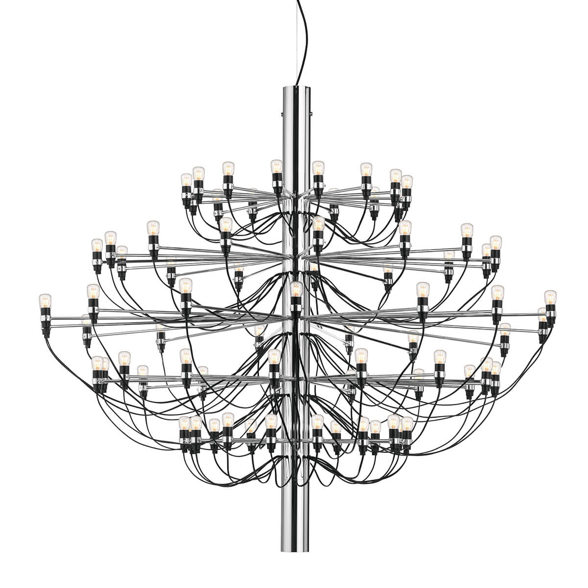 Flos 2097/75 Pendelleuchte, inkl. LED 2200 K klar, Chrom (©Piero Fasanotto)