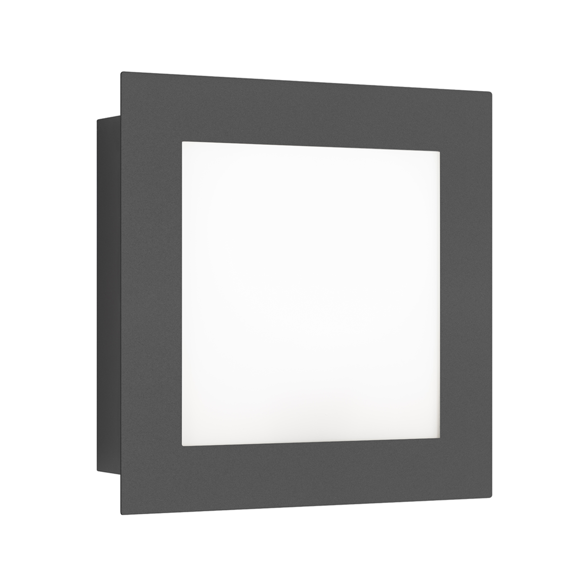 LCD Außenleuchten 3007 LED Wandleuchte graphit, ohne Bewegungsmelder