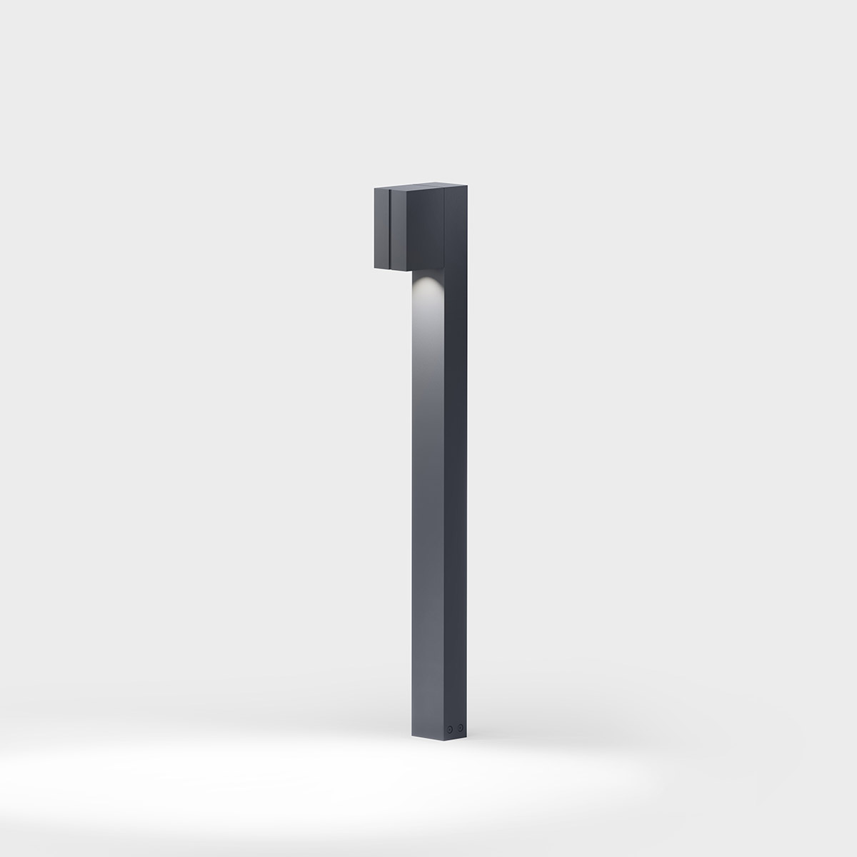 IP44.DE Cut LED Pollerleuchte, anthracite (anthrazit)