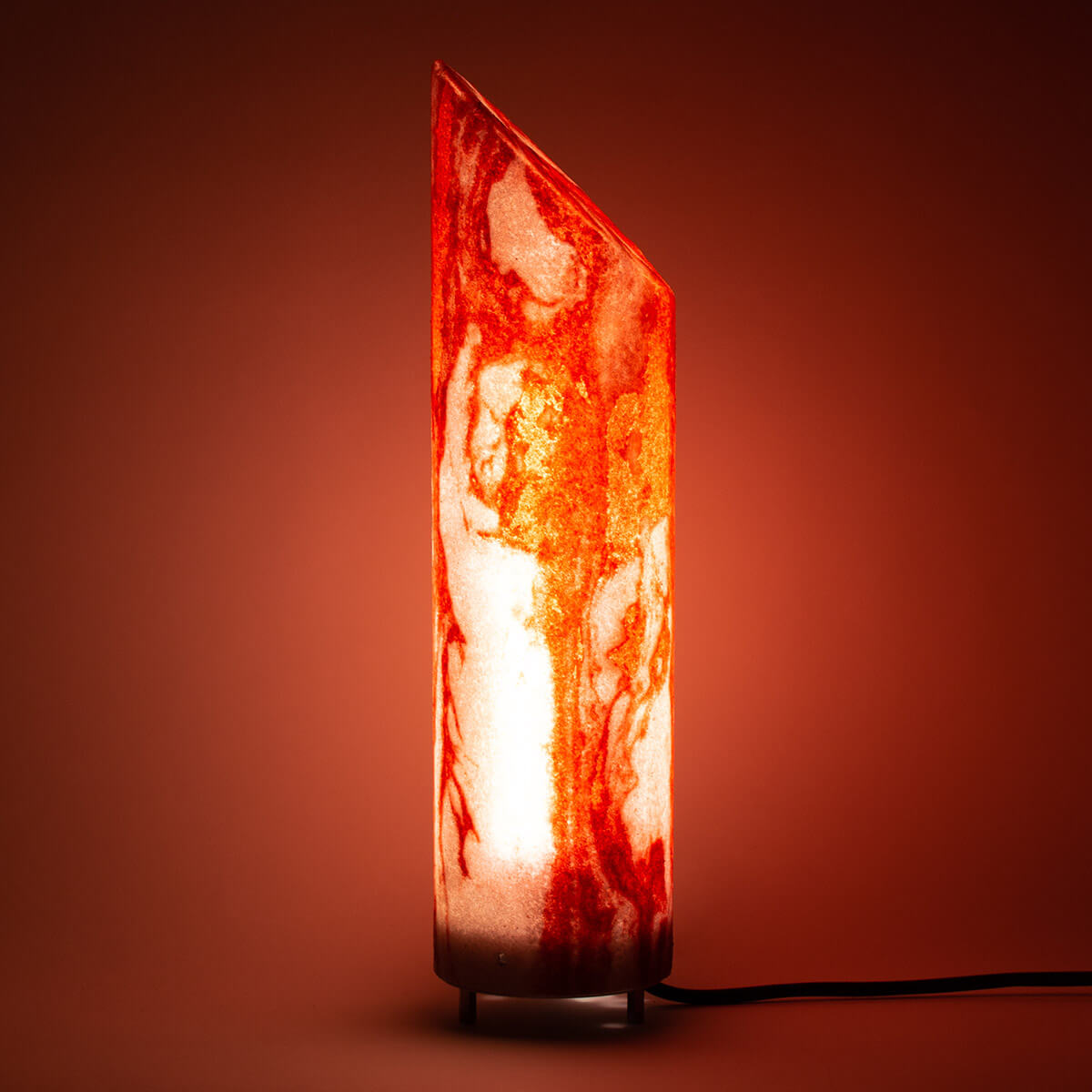 Epstein-Design Light Star Sahara RGBCCT-LED Stehleuchte / Lichtsäule mit ZigBee, Höhe: 41 cm, Sandstein