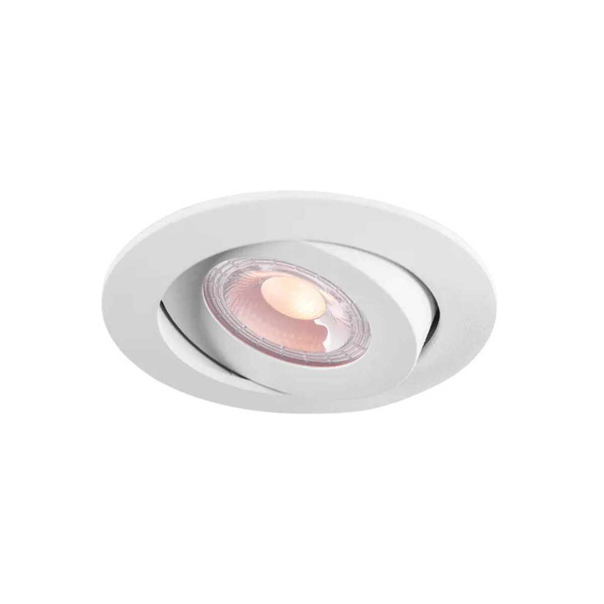 HALUX Slim Downlight IP44 LED recessed spotlight, CCT 2700/3000 K