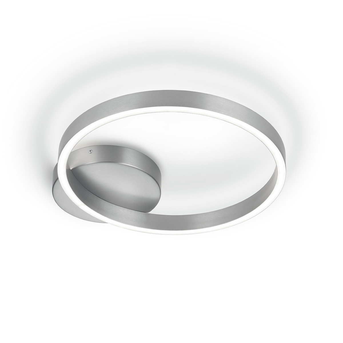 Knapstein Anel-40 LED Deckenleuchte, Nickel matt