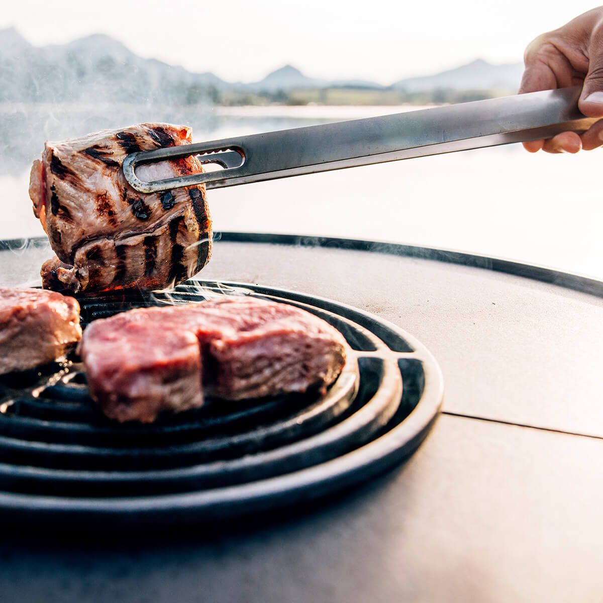 Höfats Feuerzange, Edelstahl