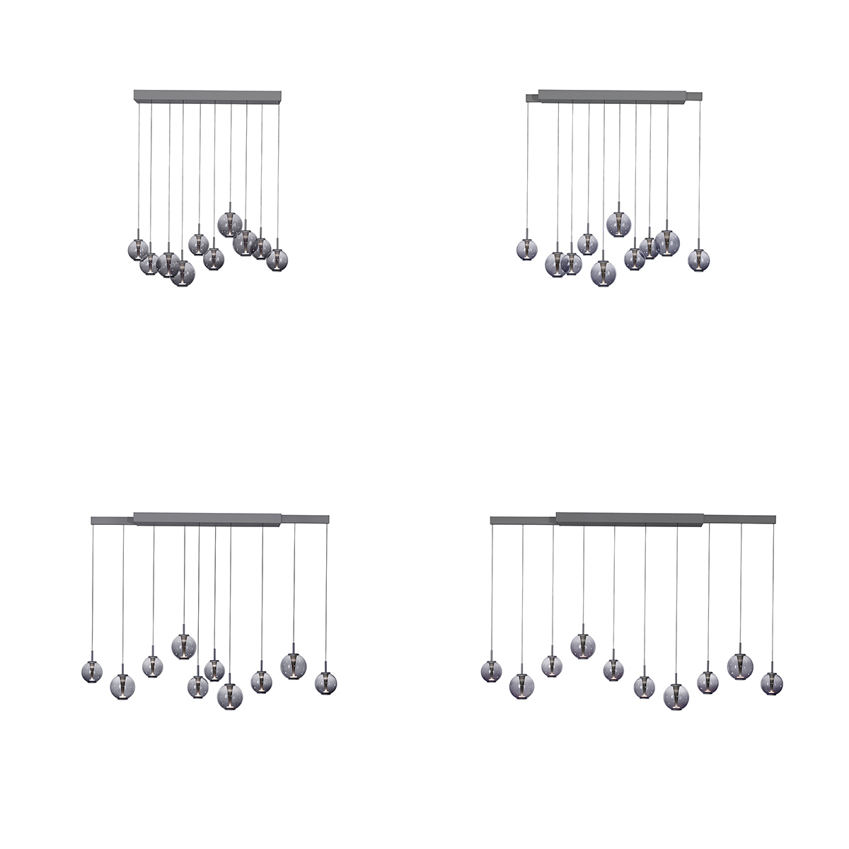 PURE E-Infinity Pendelleuchte mit e-SLIDE und CCT