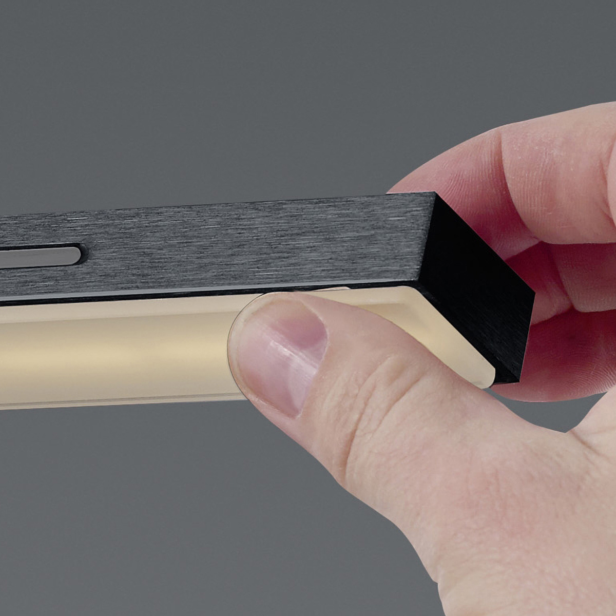 HELL Queens LED Pendelleuchte, anthrazit eloxiert, Vertical-switch-Funktion