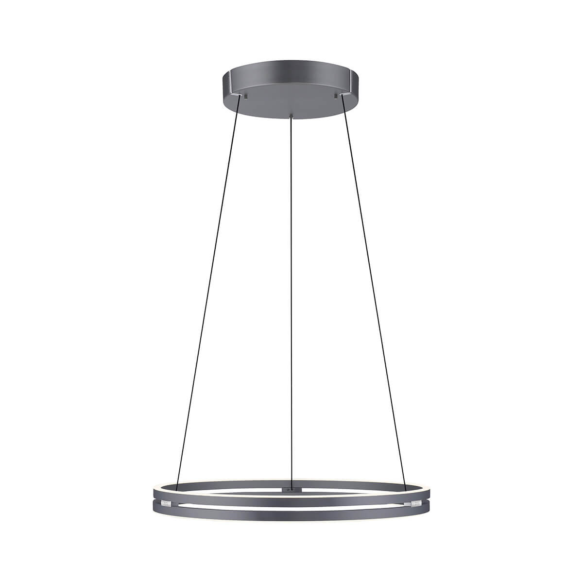 Neuhaus PURE E-Loop LED Pendelleuchte, dunkelgrau
