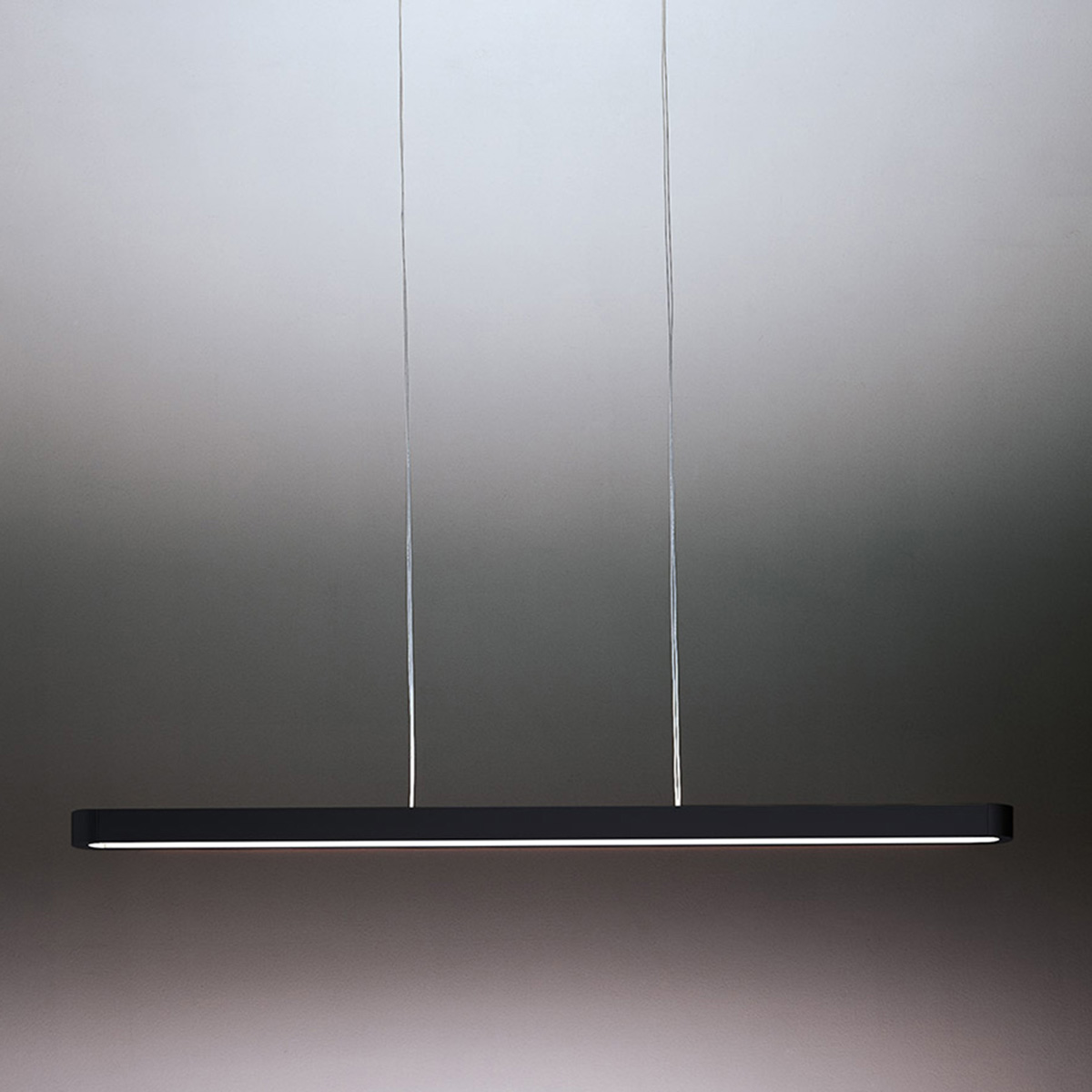 Artemide Talo 120 Sospensione LED, schwarz matt