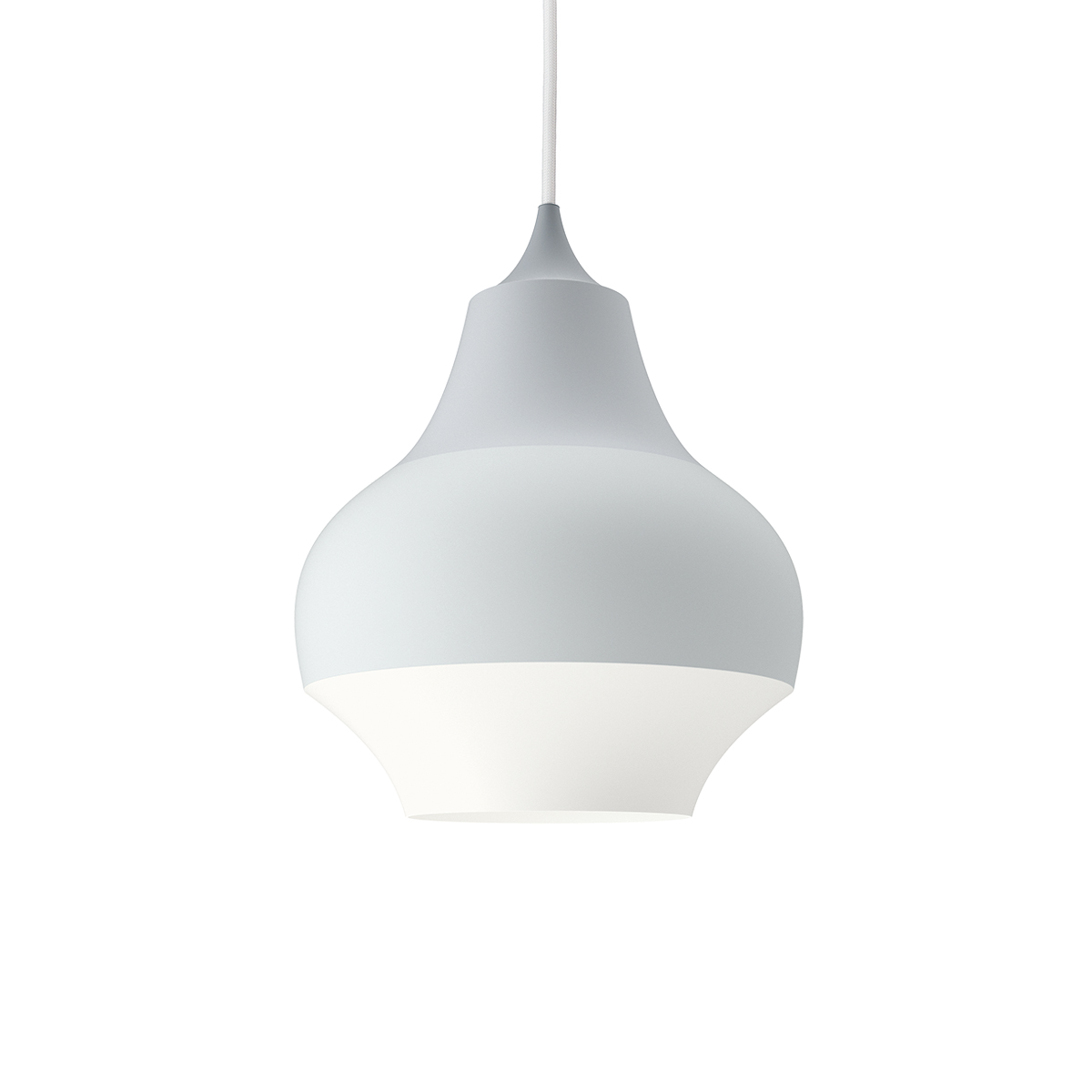 Louis Poulsen Cirque Pendelleuchte, Ø: 38 cm, grau