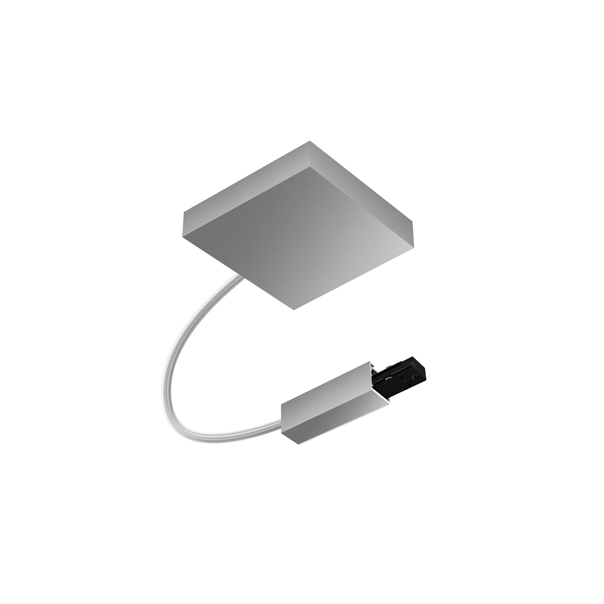 Bruck All-In seitliche Flex C End Einspeisung, Chrom matt