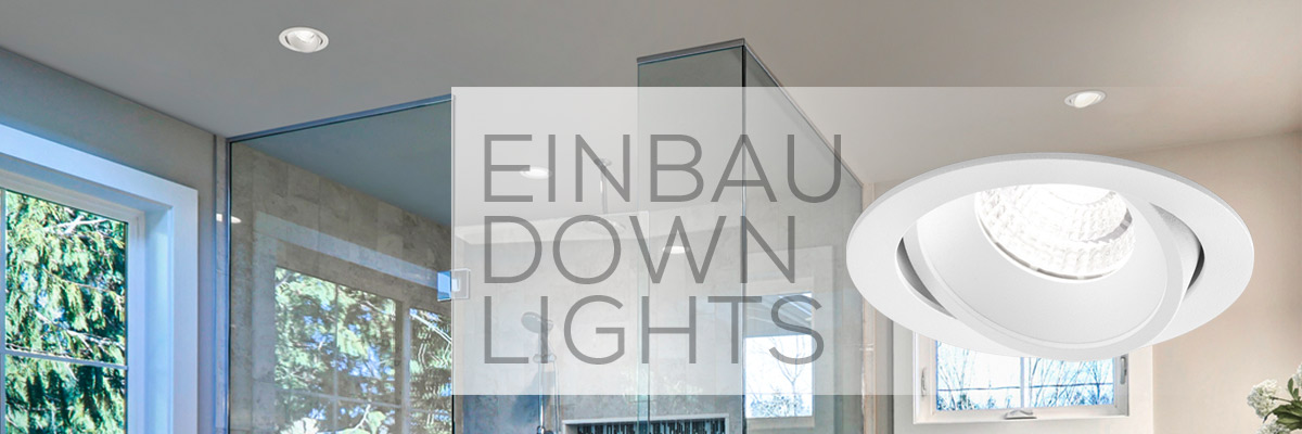 Kategoriebanner gewerbliche Einbaudownlights Kategoriebanner gewerbliche Einbaudownlights