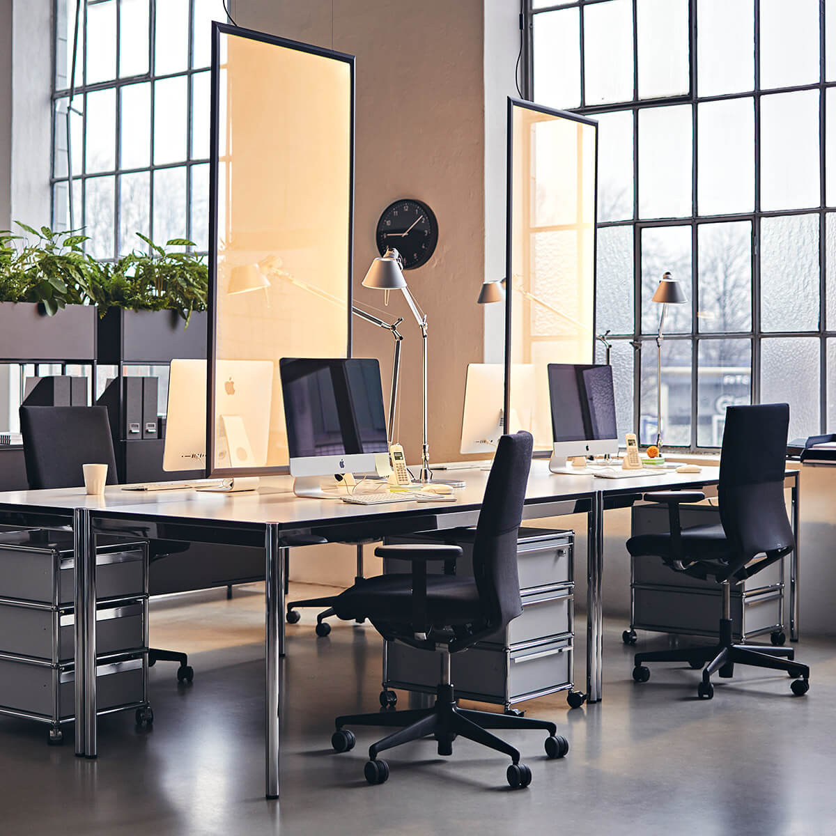 Artemide Tolomeo Tavolo LED Pure Integralis, Aluminium