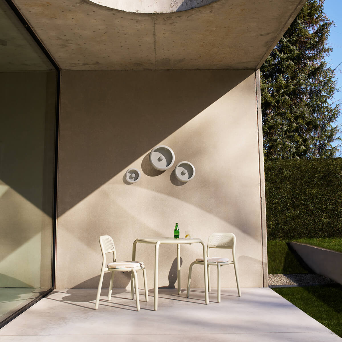 Fatboy Oloha Trio LED Akkuleuchte & Schale, Desert (sandfarben)