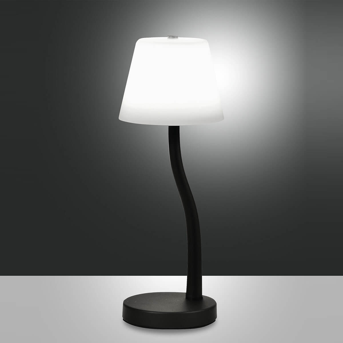 Fabas Luce Ibla LED Tischleuchte, schwarz