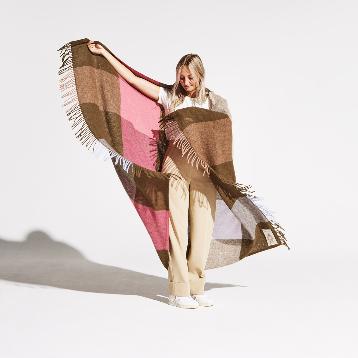 Fatboy Colour Blend Blanket Decke, Rhubarb