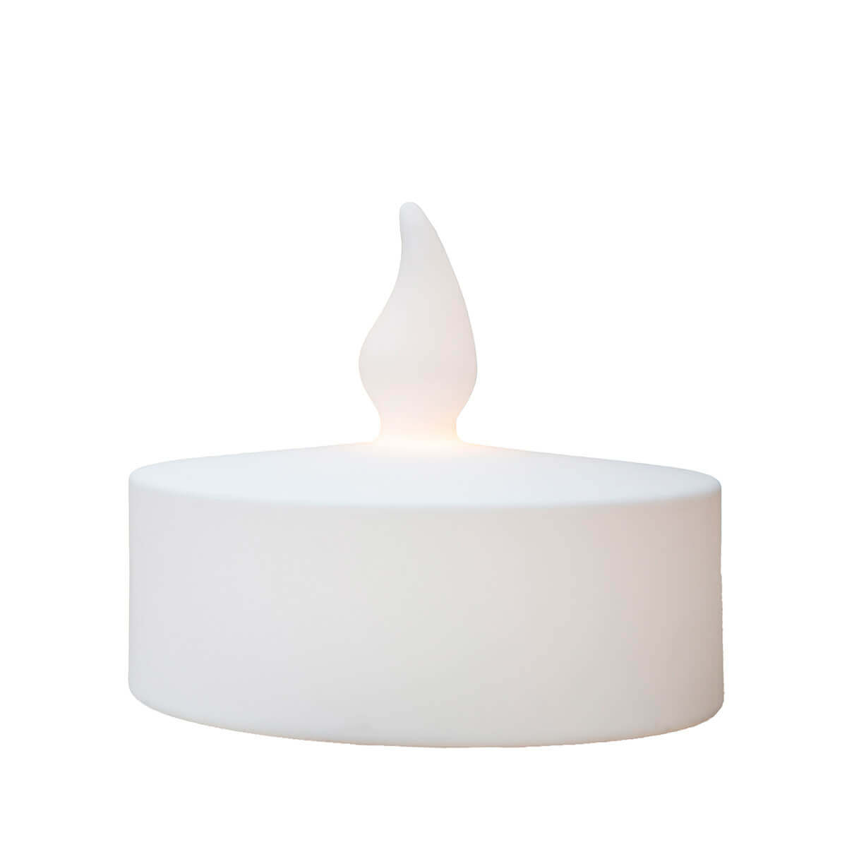 8 seasons design Shining Tealight Dekoleuchte, Ø: 60 cm, weiß