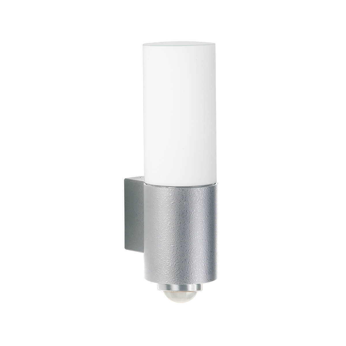 Albert Leuchten 0378 Wandleuchte mit Bewegungsmelder, Silber