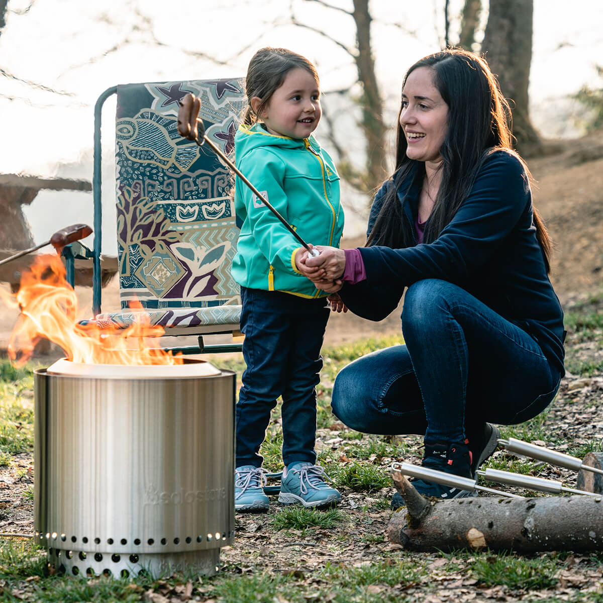 Ranger 15'' Feuerschale mit Standfuß, für 2-4 Personen