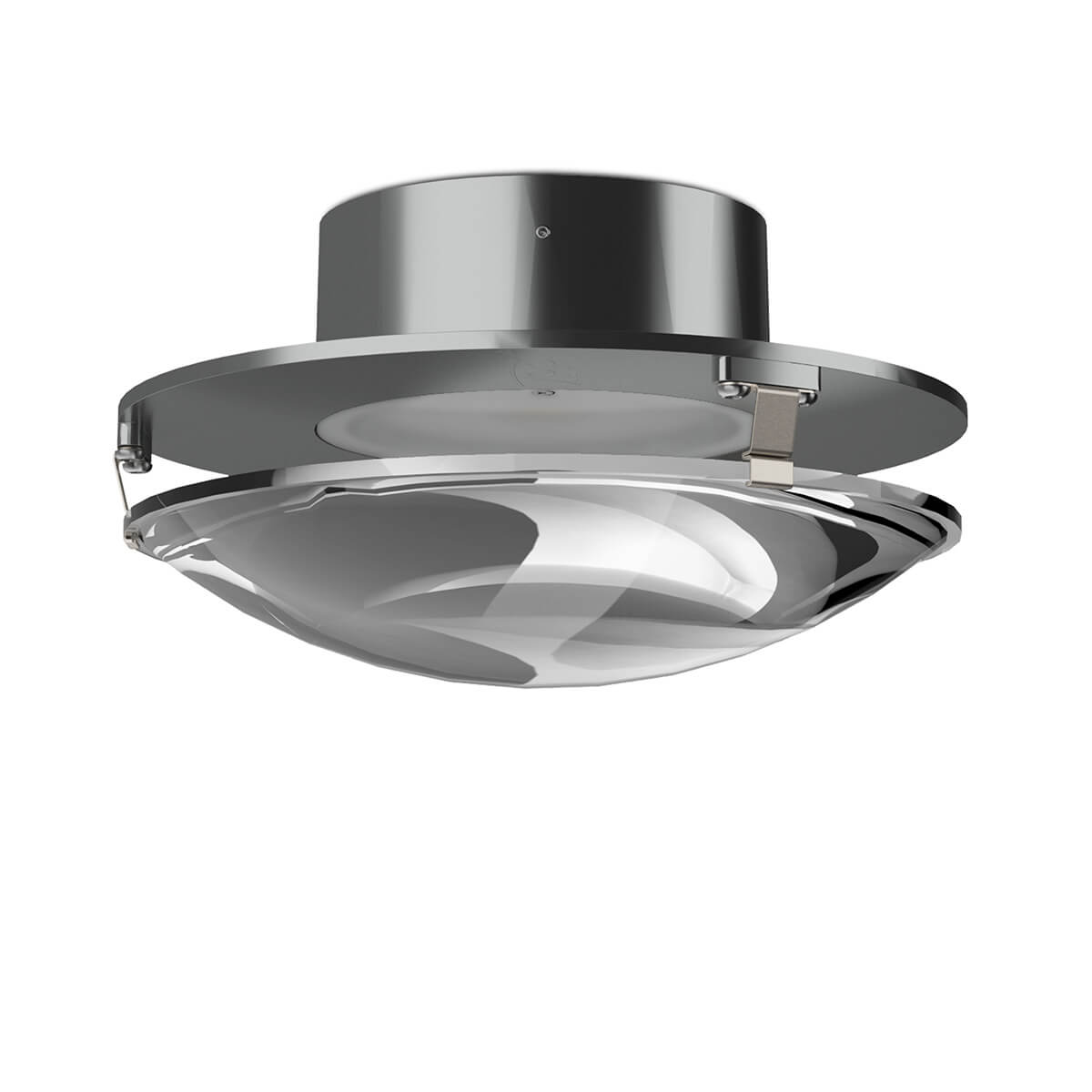 Top Light Paxx LED Deckenleuchte, Chrom matt / Nickel