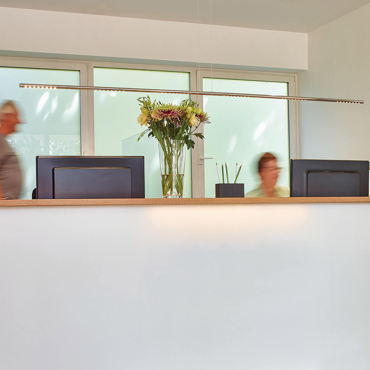 Tecnolumen Lum 195 LED Pendelleuchte, Chrom