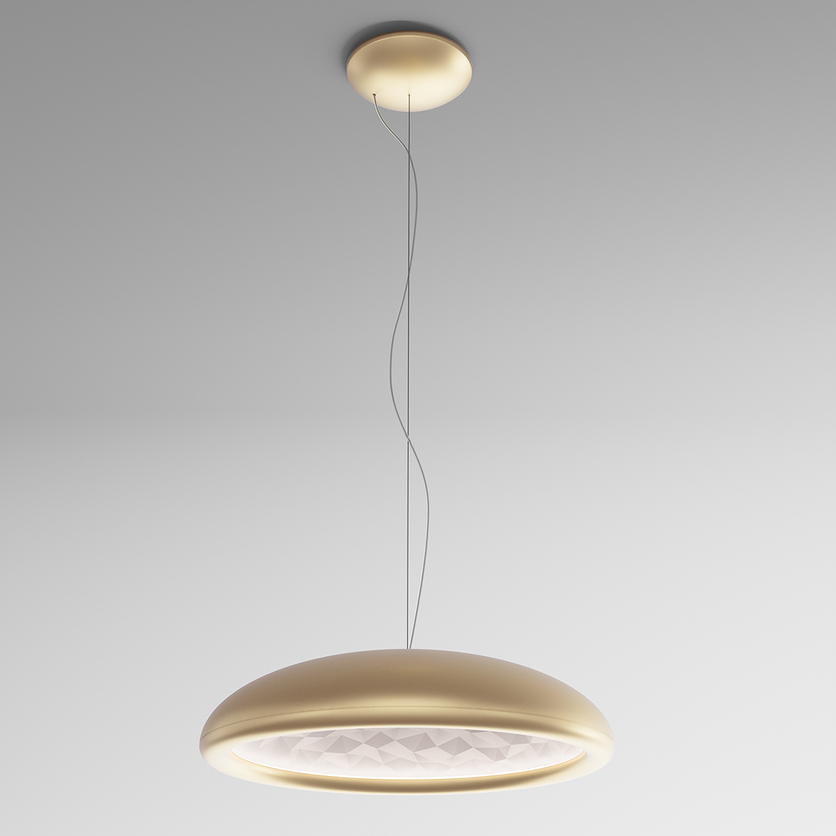 Rotaliana Febo H1 LED Pendelleuchte, Gold matt