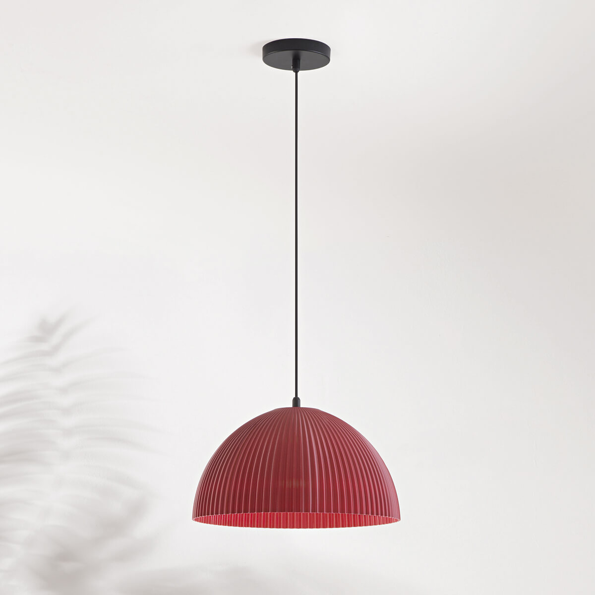 Fabas Luce Carola Pendelleuchte, bordeaux