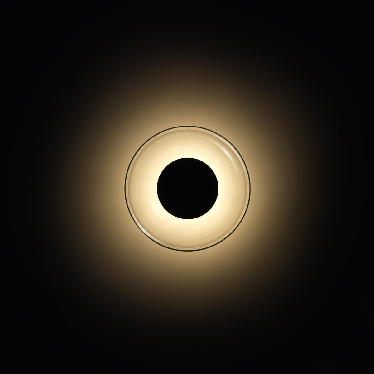 Marset Aura LED Wandleuchte, transparent