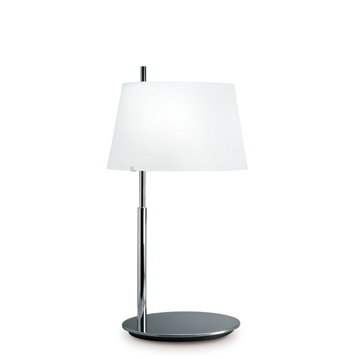 Fontana Arte Passion Tischleuchte, Auslaufmodell, Höhe: 36 cm, Chrom