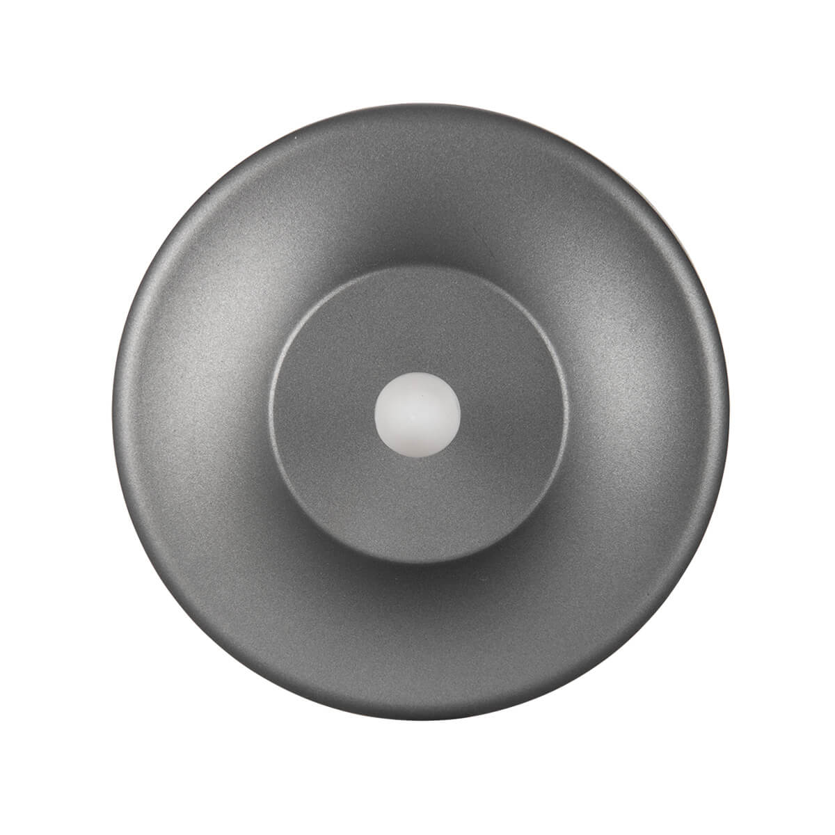 Kooduu Shine 2.0 LED-Kerze für Glow 08 und Glow 10, silbergrau (ausgeschaltet)